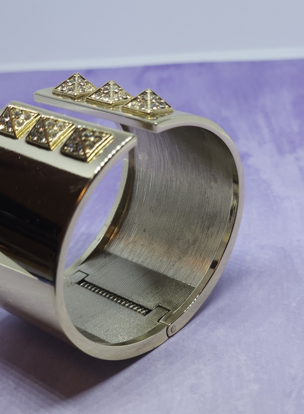 Victoria's Secret "Scandalous" Limited Edition Hinged Cuff Bracelet - Picture 6 of 9